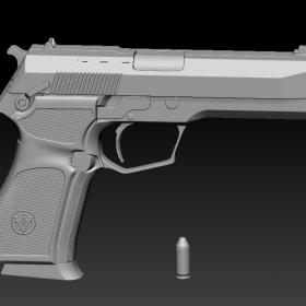 3D模型-维克托SP手枪Vektor SP1
